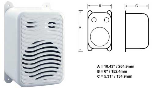 ポリプランナー フルサイズ BOX スピーカー200W (MA9020)