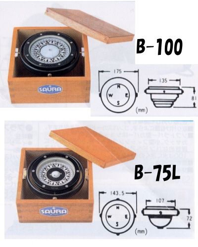 箱入りコンパス　Ｂ−１００Ｓ／Ｂ−７５Ｌ